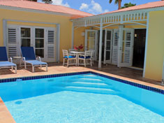 St. Croix Villa Madeleine private pool at each villa